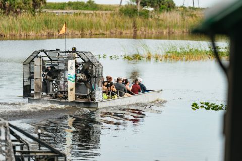 Everglades: hidrodeslizador y exposiciones Sawgrass Park