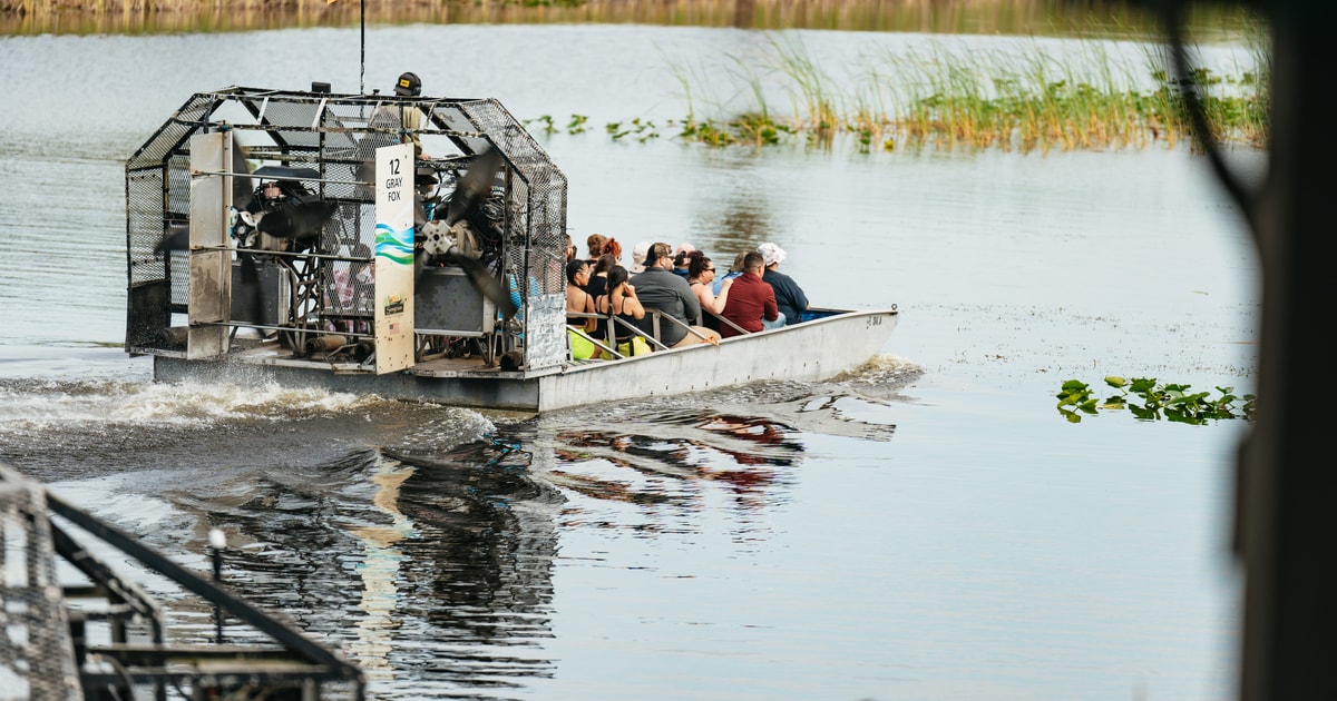 Everglades: Sawgrass Park Airboat-Tour Am Tag & Exponate | GetYourGuide