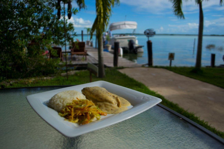 BACALAR THE SEVEN COLORS LAGOON From Cancun: Explore the Mysteries of Bacalar