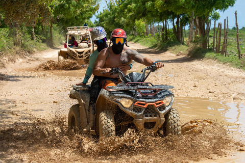 Macau strand atv avontuur met grot zwemmen