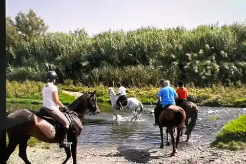 Guidet ridetur i Guadalhorce-dalen