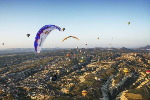 Cappadocia: Tandem Paragliding Experience w/Hotel Pickup