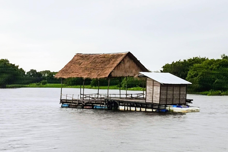 Siem Reap: Angkor Silk Farm & Mechrey Floating Village Tour