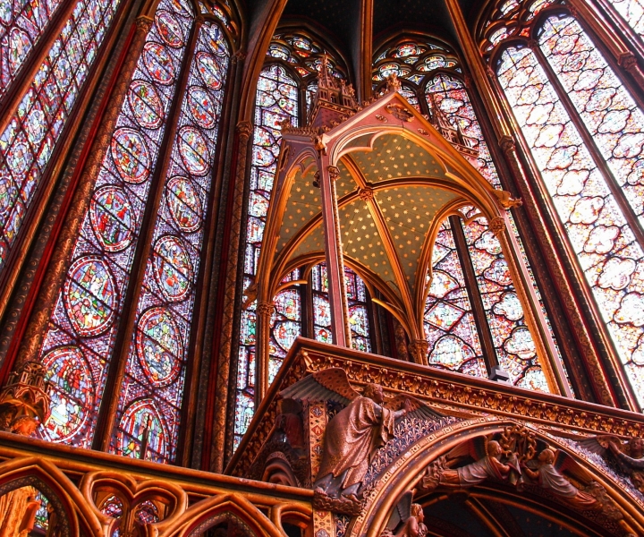 Paryż: bilet wstępu do kaplicy Sainte-Chapelle