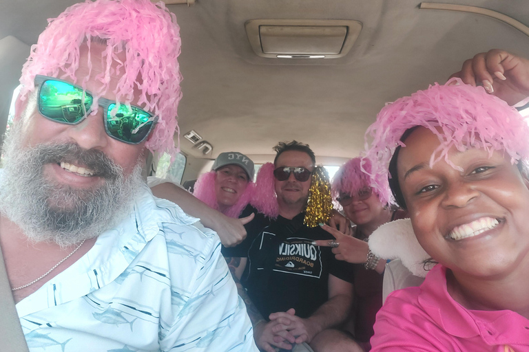 St. John's Laviscount Island Giant Tortoises &Long Bay Beach