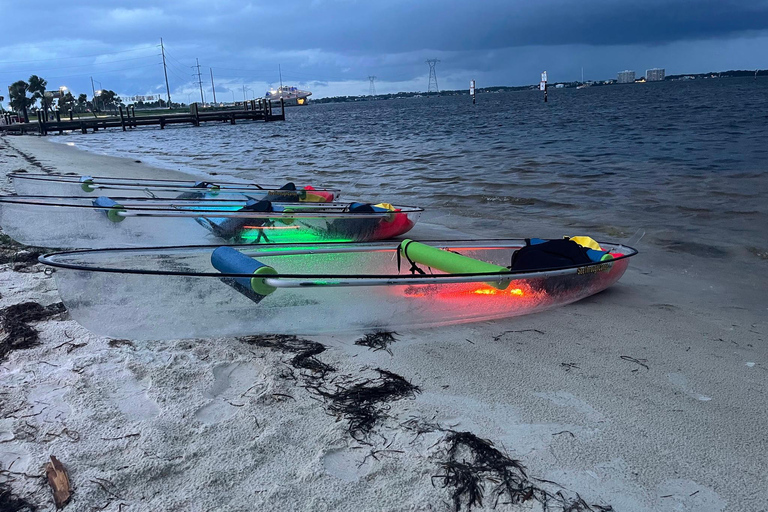 Panama City Beach: Glow Night Clear Kayak Adventure Tour