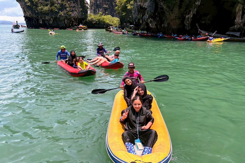 Khao Lak: Swift Power Catamaran Glide to James Bond Island