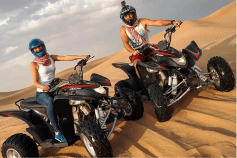 Abu Dhabi: Quad Bike ATV Safari, Camel Ride and Sandboarding