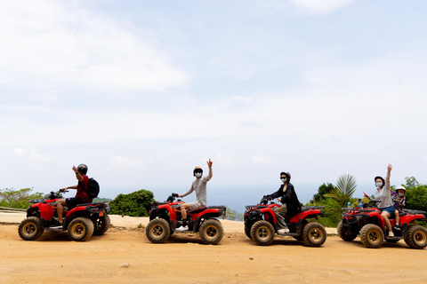 Phuket: Tirolina Volando más Alto que un Halcón con Opción ATVZipline 18 Plataforma y paseo en quad