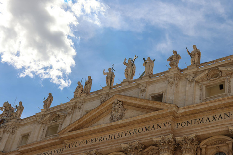 Rome: St. Peter’s Basilica & Underground Tombs Tour Group Tour in French