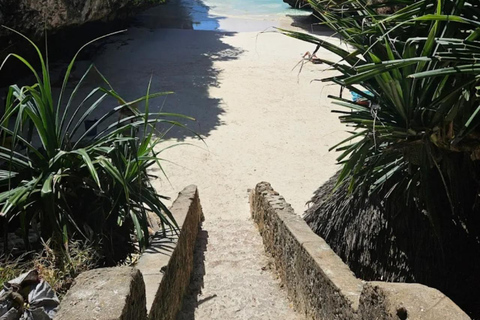 Zanzibar: tajna plaża Mtende, jaskinia Kuza i wycieczka do lasu JozaniWycieczka prywatna z odbiorem z hotelu i opłatami za wstęp