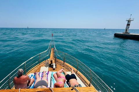 Side, Antalya: Private Boat Tour with Chef & Hotel Transfer