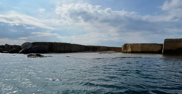 Boat tour of Ortigia, caves, Pillirina, Plemmirio