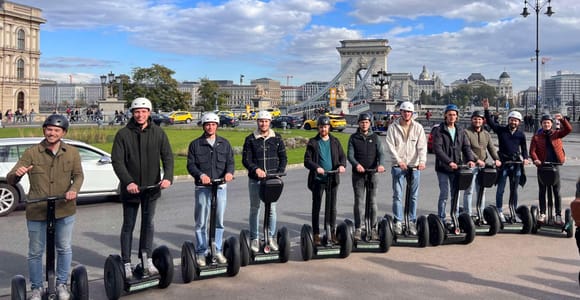 Budapest: Segway Grand City Tour (Buda + Margarete + Pest) 3h