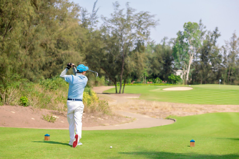 Desde Da Nang/Hoi an: Excursión de golf en Montgomerie Links Da NangCoche de alquiler + conductor sólo para el traslado ( no incluye golf )