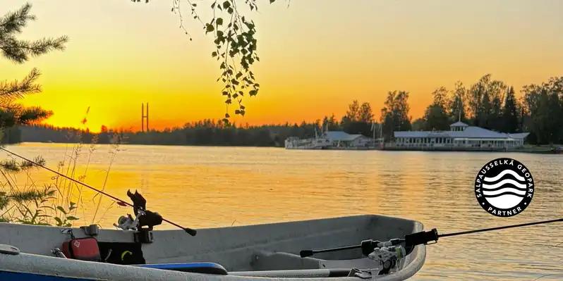 Heinola: Rowboat Rental with Fishing Equipment