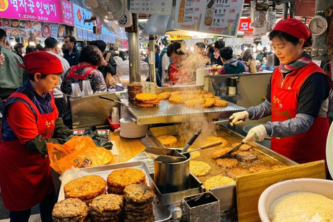 Seoul Vegan Vegetarian Market Food Tour with Temple Classics