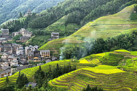 From Guilin: Longji Rice Terraces & Yao Village Day Trip Private Tour (English Driver-Guide)