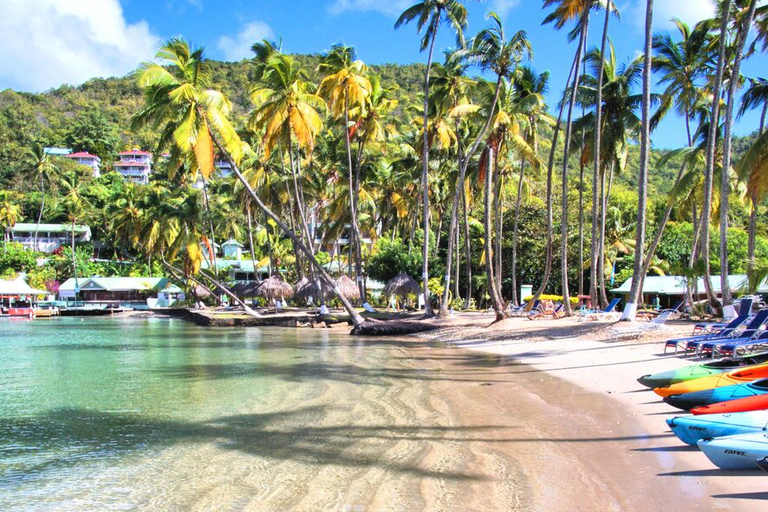 Saint Lucia: 3-godzinna wycieczka morska i lądowa do Marigot BaySaint Lucia: 3 hour Sea and Land Tour to Marigot Bay