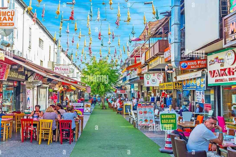 Antalya: Luxury Old City Tour w/ Waterfall, Boat, Cable Car Luxury Old City Tour with Waterfall and Boat Ride