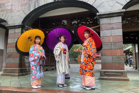 Kanazawa: Kimono Dressing & City Stroll Experience Ticket | Yukata Experience Course