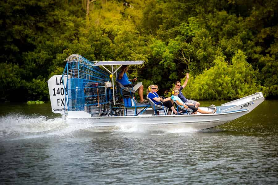New Orleans: Sumpf-Abenteuer im Airboat mit optionalem Transport. Foto: GetYourGuide New Orleans: Sumpf-Abenteuer im Airboat mit optionalem Transport. Foto: GetYourGuide