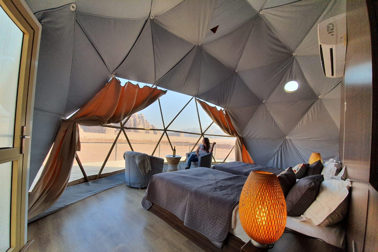 Amman: 2-Day VIP Wadi Rum Martian Tent & 4*4 & Petra Tour