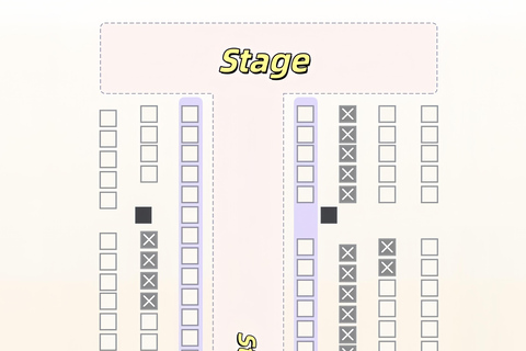 Shanghai: Sheng Palace Banquet with Show, Costumes, & Dinner Regular Seat （Row 2~4）Only Meal