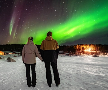 Rovaniemi: Excursión a la Aurora Boreal garantizada con fotos
