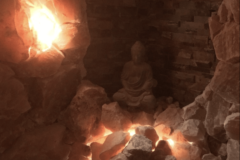 Heart Spa Day in a Salt Cave with 9D Immersive Sound Healing