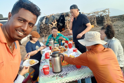 Danakil depression -Dallol-Ertale volcano-Afar Ethiopia Tour