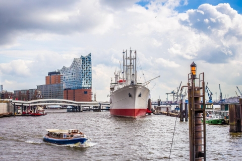 Hamburgo: Visita de 1h en barco por el puerto con comentarios en directoCrucero de 1 hora por el Gran Puerto en barcaza