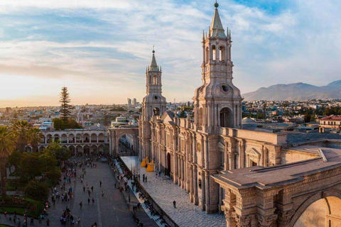 From Puno || 2-day Colca Canyon Tour ending in Arequipa ||
