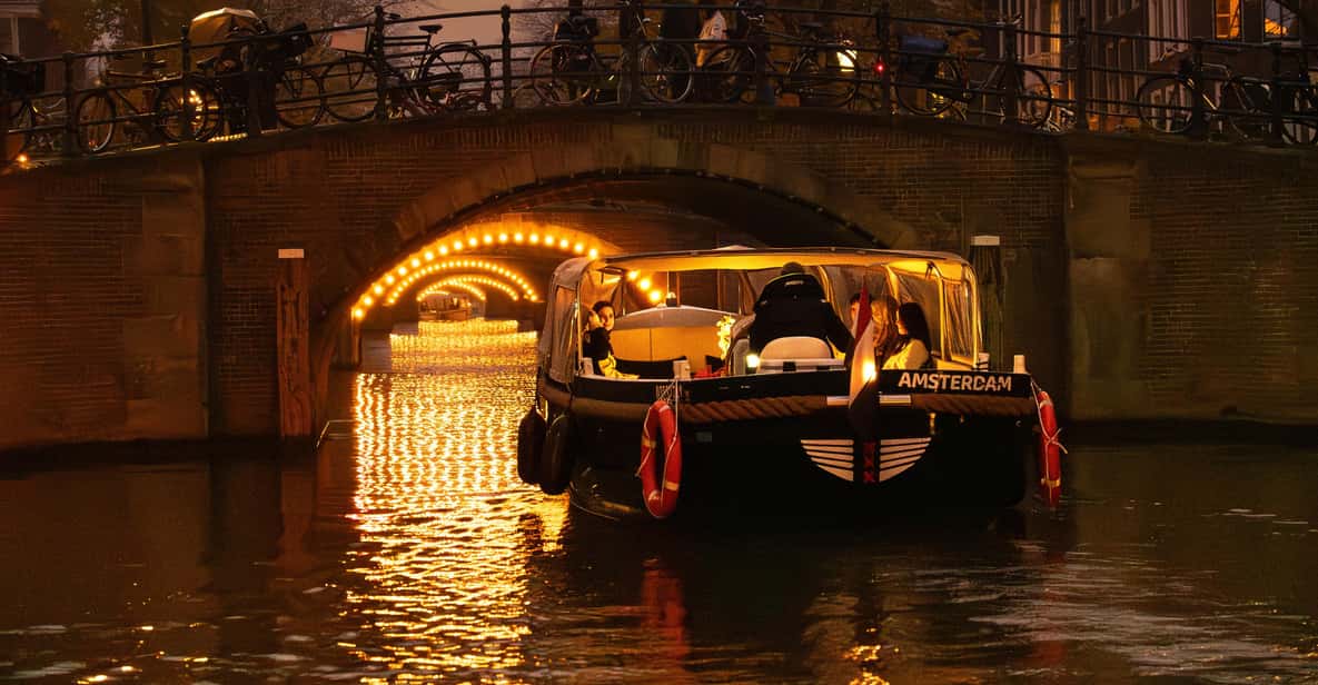 Afbeelding 18 van Amsterdam: de nieuwste grachtenrondvaart met drankje