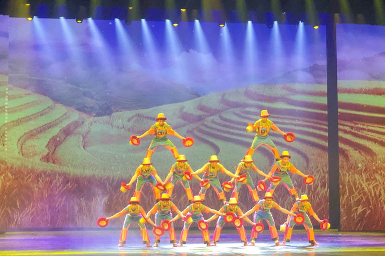 Red Theatre Beijing Acrobatics Show TicketA Seat with Transfer