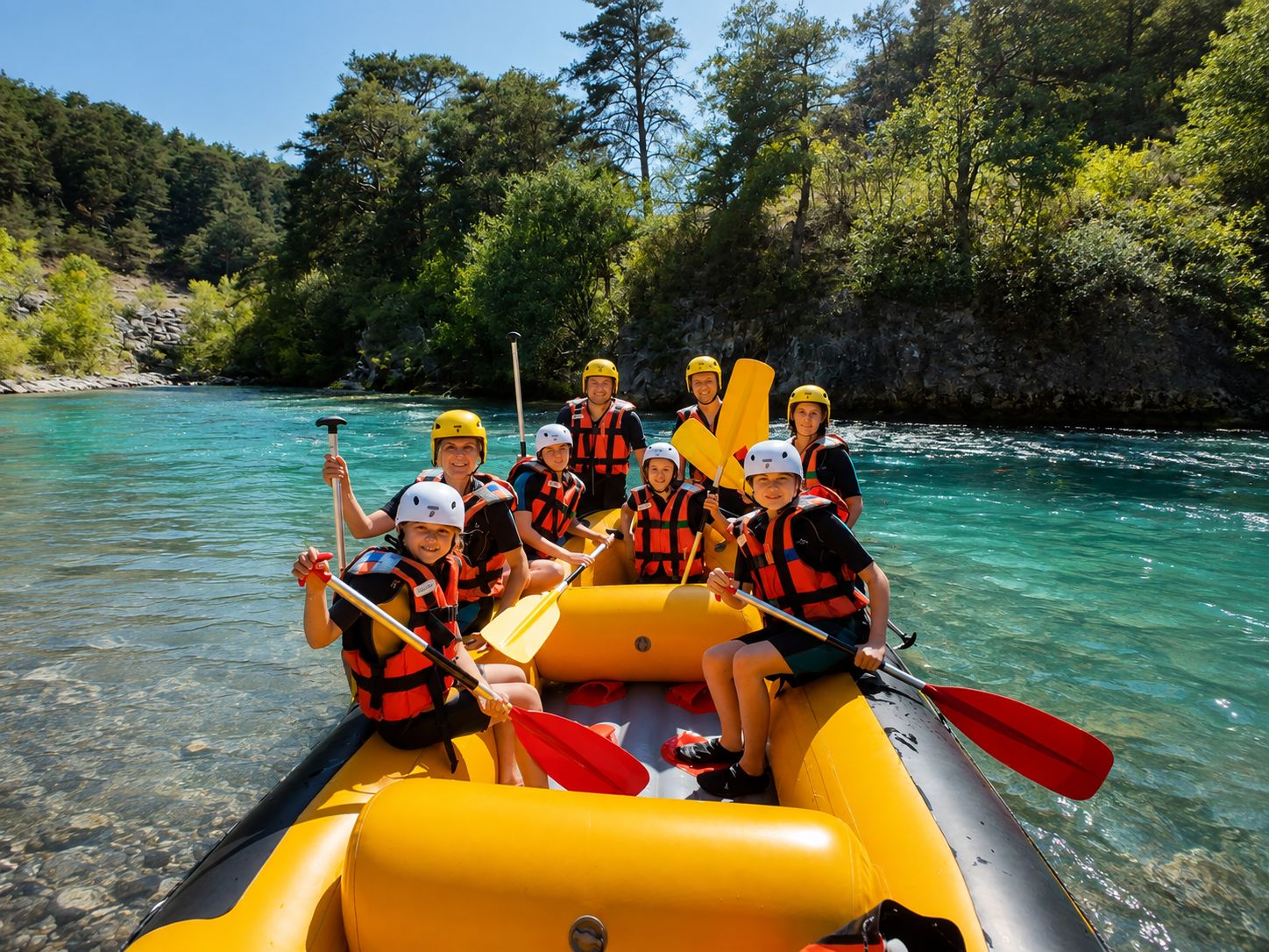Castellane: Rafting-Abfahrt in den Gorges du Verdon