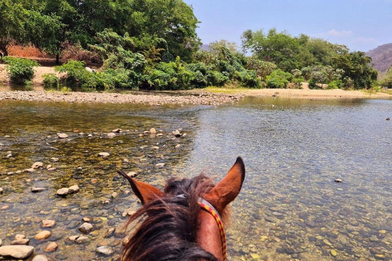 Puerto Escondido: Horseback Ride and Hot Springs Tour