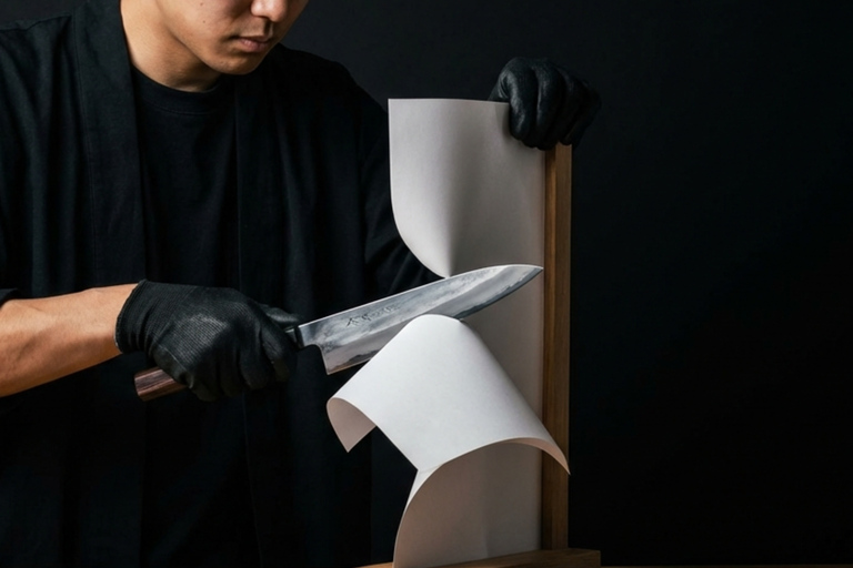 Kyoto: Custom Japanese Knife-Making Workshop in Arashiyama Beginner Japanese Knife Sharpening Workshop