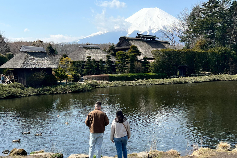 Da Tokyo/Yokohama: Escursione privata di un giorno al monte Fuji e ad Hakone