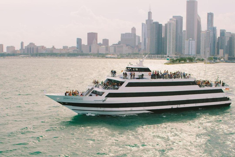 Chicago: Michigansee-Bootstour mit MahlzeitDinner-Bootsfahrt mit Abendessen vom Buffet