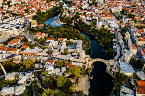 Split to Dubrovnik via Mostar Private Transfer