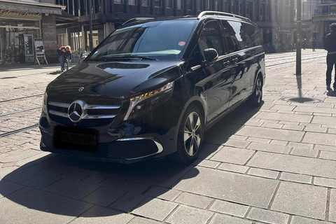 Strasbourg: Private Chauffeur Service with Mercedes V-Class