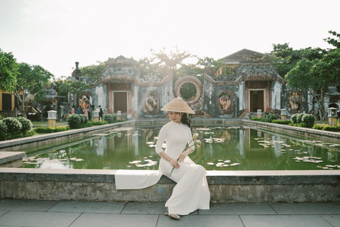 Fotografia de Ao Dai: Captura de trajes tradicionais em Hoi An