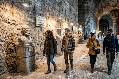 From Bucharest : Salt Mine & Dracula's Tomb Island Tour VIP TOUR Bucharest : Salt Mine & Dracula's Tomb Island Tour