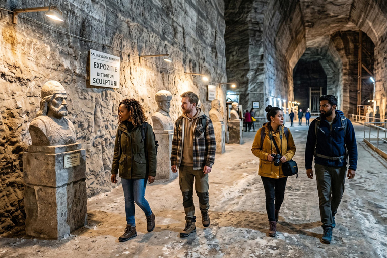 From Bucharest : Salt Mine & Dracula's Tomb Island Tour VIP TOUR Bucharest : Salt Mine & Dracula's Tomb Island Tour