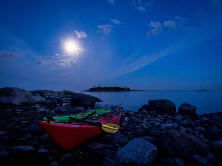 Helsinki Midnight Sun Kayaking Tour with Campfire GetYourGuide