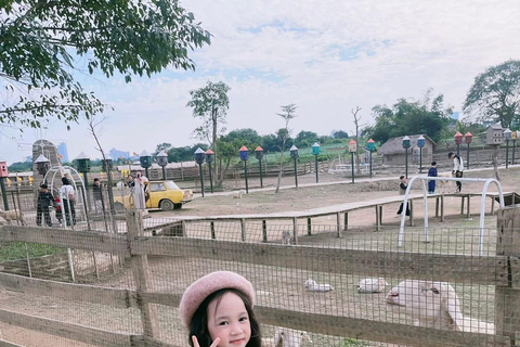 Hanoi: Rainbow Slide & Horse Riding – Small Group Half-day