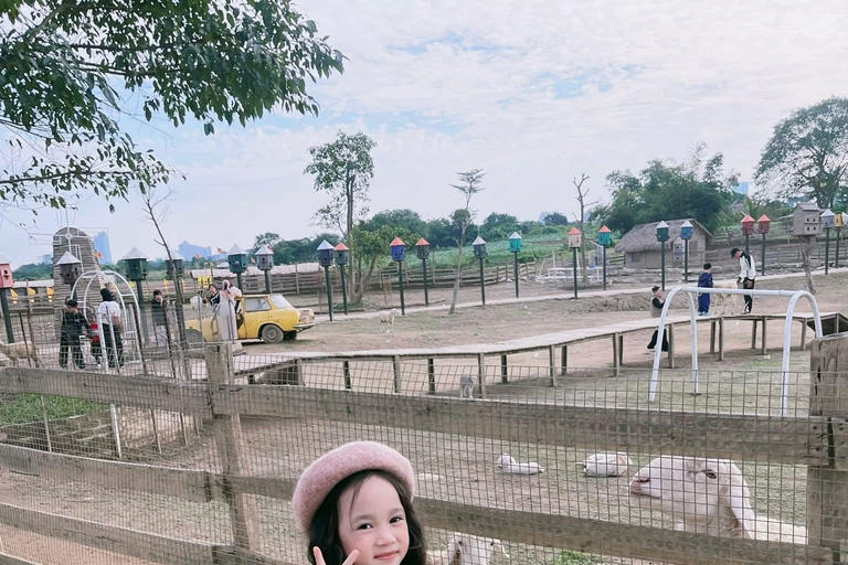 Hanoi: Rainbow Slide & Horse Riding – Small Group Half-day