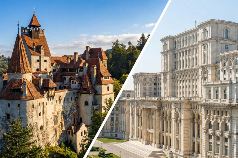 -20% Combo Tours Bucharest Highlights & Transylvania Castles 1st-Day Peles, Dracula Castles & 2nd Bucharest Parliament