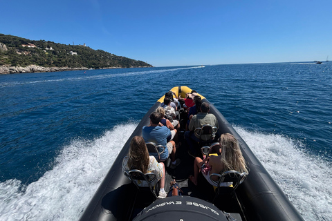 Balade en mer de Nice vers Monaco et stop à Villefranche